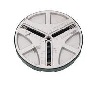 HUSHUI per Punzonatura Regolabile per Tagli Versatili in Legno e Plastica con Diametro da 45 a 130 Mm