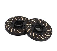 HUSHUI Pesi per Ruote in Ottone Peso Adattatore per Esagonale Durevole e Antiruggine per Auto RC 1/10 Axial SCX10 e Capra 1,9 Pollici 2,2 Pollici unità (mangio)