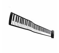 HUSHUI Pianoforte Arrotolabile a 88 Tasti con Batteria Ricaricabile, Design Impermeabile per Regali Educativi per gli Amanti della Musica (88 tasti inglese)