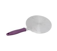HUSHUI Piastra Diffusore di Calore per Fornello a Induzione, Piastra Convertitore Diffusore per Fornello a Gas in Acciaio Inossidabile con Maniglia, per Cuociriso Pentole di Ferro (22#)
