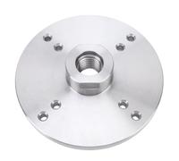 HUSHUI Piatto per il Viso in Legno 6 Pollici Filo 33 Mm 8 Fori di Montaggio Macchina per Lavorazione del Legno Piastra Facciale