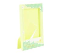 HUSHUI Piccola Cornice per Film per Film da 3 Pollici ABS PP Top Top Picture Frame Istantanea Porta di Foto per L'arredamento della Scrivania per la Casa (Verde chiaro)