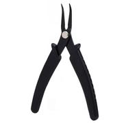 HUSHUI Pintoni per Strumenti per Stringa a Tennis da Tennis da 14 Cm, Pinza a Naso Curvo in Acciaio al Carbonio per attività di Prelievo e Flessione Delicate