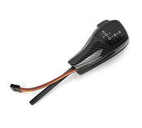 HUSHUI Pomello del Elettrico, Lussuosa Leva del Automatico a LED per E46 E60 E61, Adatta per Stile F30, Pelle e Materiale Plastico (Stile in fibra di carbonio)