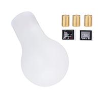 HUSHUI Pomello del in Plastica Resistente a 5 velocità di Ricambio Manuale per C1 C3 C4 Serie 1 unità (B(bianco))