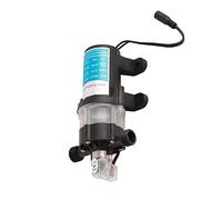 HUSHUI Pompa Booster Autoadescante Pompa Elettrica a Diaframma Automatica a Basso Rumore per Irrigazione Ad Alto Volume Ed Esperimenti Materiale PPR 12V 80W