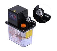 HUSHUI Pompa di Lubrificazione Digitale Automatica Pompa Dell'olio Elettrica Efficiente per Macchine CNC Lega di Alluminio 2.0L