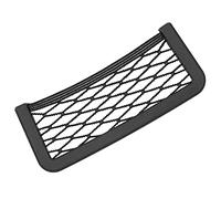 HUSHUI Porta Cellulare Universale per Auto con Robusto Design a Rete Elastica per Organizzare Piccoli Oggetti nel Tuo Veicolo, Realizzato in Resistente ABS e Nylon (Grandi dimensioni 3,8x7,8 cm)