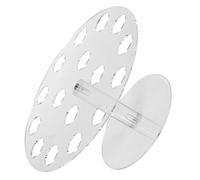 HUSHUI Porta Cono Gelato in Acrilico a 16 Fori, Espositore per Rotolo di Sushi e Popcorn, con Materiale Trasparente, per Matrimoni, Feste in All'aperto