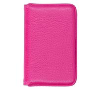HUSHUI Porta del Biglietto da Visita con Fibbia Magnetica, Supporto per Nome in Pelle PU Portatile per Ufficio (001#)