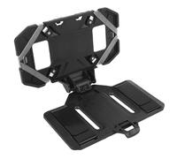 HUSHUI Porta del Supporto del Torace del Telefono, Robusti Accessori Portanti a Piastra Pieghevole per Smartphone da 4,7 Pollici a 6,7 Pollici, con Materiale ABS Leggero per il (Nero)