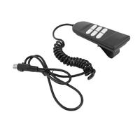 HUSHUI Porta di Sollevamento Dell'alimentazione Controllo Manuale Remoto 6 Pullo 5 Pin Dual Motore Reclinatura Elettrico Handset di Controllo Manuale
