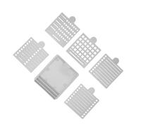 HUSHUI Portanote in plastica ABS con 5 modelli per l'organizzazione dell'ufficio, della scuola, della casa (1 pacchetto)