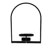 HUSHUI Portapiante da Parete, Design Robusto con Montaggio a Parete in Ferro per Uso Interno Ed Esterno, con Strumenti Facili da Montare, Supporto per Cornice Decorativa per Soggiorno,