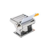 HUSHUI Pressa per Pasta Manuale in Acciaio Inossidabile per Pasta con Spessore Regolabile per Cucine Domestiche, Preparazione Sana Dell'impasto, Apparecchio Multifunzione