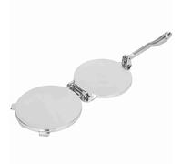 HUSHUI Pressa per Tortilla Strumento Pieghevole per Pasticceria in Lega di Alluminio per Tortillas Fatte in Casa 8,7x6,3x3,1 Pollici
