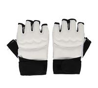 HUSHUI Professionali Taekwondo, Durevoli, per Kickboxing, Sparring, per Tutte le età, in Materiale PU Traspirante, Confezione 2 (L)
