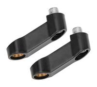 HUSHUI Prolunghe per Rialzo Specchietti Moto per Specchietti M10, Regolabili e Resistenti, per la Maggior Parte delle Moto