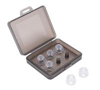 HUSHUI Punte per Auricolari in Silicone per Isolamento Acustico Universale S M L, in Silicone Punte per Auricolari da 4,5mm a 6,5mm con Kit di Sostituzione, Compatibili con Auricolari