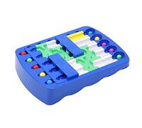 HUSHUI Puzzle del Labirinto, Gioco di Allenamento Logico del Cervello in ABS con Traccia Modulare e 60 Carte Sfida per Bambini Dai 3 Anni in su