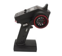 HUSHUI Ricevitore Trasmettitore a 6 da 2,4 GHz Controllo Ergonomico con una Sola Mano Ad Alta sensibilità per Auto RC Barche Serbatoi Materiale ABS