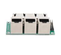 HUSHUI RJ45 JACK Inline Accoppiatore 3 RJ45 Adattatore Ethernet Module Connettore di Rete RJ45 per Dispositivi di Rete Gigabit