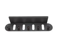 HUSHUI Scaffale di Ingresso con Ganci per il Salotto del Soggiorno Montaggio per Camera da Letto per Cappello per Campata Pendente (Grigio)