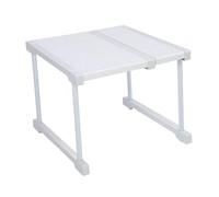 HUSHUI Scaffale per Armadio Espandibile, Robusto Organizer per Rack di Stoccaggio in Acciaio al Carbonio ABS PP con Design Regolabile, per Armadio da, Bagno sotto Il (Lunghezza 27-38 cm/10,6-15