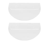 HUSHUI Scaffali per Impianti di Finestre 2 Pezzi Acquario Scaffale Trasparente per le Sporgenze Acriliche Piante (Dimensioni ridotte (21x17cm / 8.3x6.7in))