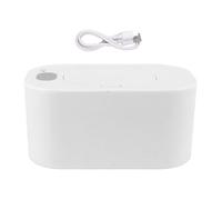 HUSHUI Scaldasalviette, Dispenser per Salviette Umidificate Alimentato Tramite USB con Piastra Riscaldante Superiore e Controllo della Temperatura, per Neonati e Bambini (Bianca)