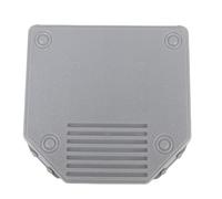 HUSHUI Scatola di Immagazzinaggio della Bobina del Nastro da 7 Pollici, Scatola di Plastica del Nastro della Bobina Aperta della Polvere, con la Carta 'etichetta per L'identificazione (Grigio)
