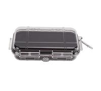 HUSHUI Scatola in Plastica Antiurto, Custodia Impermeabile Leggera per Esterni con Assorbimento degli Urti per Campeggio Ed Escursionismo, Materiale Tecnico ABS, 1 unità (Modello trasparente, di
