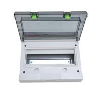 HUSHUI Scatola Interruttore Automatico a 12 Vie IP66 Antipioggia DIN Rail Shell Scatola Interruttore Automatico Elettrica con Serratura per Esterni