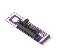 HUSHUI Scheda Adattatore PCIE5.0 a M2 Espansione Trasferimento Dati Veloce per Editor e Creatori Video Professionali PCB Premium 1 unità