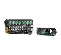 HUSHUI Scheda di Controllo a 32 Bit per Stampanti 3D con Display LCD, 168 Mhz, Supporta 8 Assi, Ideale per la Serie Ender 3, DC12-24V