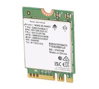 HUSHUI Scheda di Rete NGFF Modulo Wireless Ad Alta velocità Tripla Banda BT 5.2 per Giochi e Streaming PC M2 1x