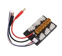 HUSHUI Scheda di Ricarica Parallela XT30, Caricabatterie con Bilanciamento della Batteria Al Litio 1S 3S con 30A e Protezione da Cortocircuito, per Caricabatterie IMAX B6