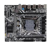 HUSHUI Scheda Madre da Gioco X99 Ad Alte Prestazioni per PC LGA 2011-3, DDR4 a 4 128 GB M.2 NGFF 3.0 PCI E LAN per Giocatori I7