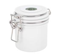 HUSHUI Serbatoio di Stoccaggio della Colla per Ciglia 200 Ml con Display della Temperatura e dell'umidità per Negozi di Ciglia e Appassionati Contenitore di Plastica (Bianco)