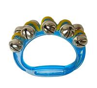 HUSHUI Set Campanelli da Polso, Campanellini Leggeri e Colorati per Bambini, Strumento Musicale a Percussione Perfetto per la Prima Educazione e L'interazione Genitore-figlio, Realizzati in Plastica