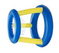 HUSHUI Set da Basket per Piscina Gonfiabile, Portatile Sicuro e Addensato per Giochi di Piscina All'aperto per il Divertimento della Famiglia 1 Set (52418)