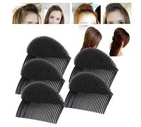 HUSHUI Set di 5 Cuscinetti Soffici per Capelli, Strumento Professionale per lo Styling di Frangia per Capelli Updo per Salone e Uso Personale, Materiale ABS e Nylon Ecologico