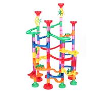 HUSHUI Set di Blocchi da Costruzione da 109 Pezzi per Giocattoli Creativi per lo Sviluppo di Bambini Divertenti per Giochi All'aperto Al Coperto Realizzati in Materiale ABS Non Tossico