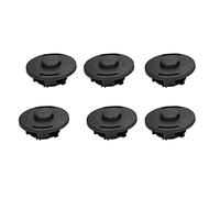 HUSHUI Set di Bobine per Filo da Decespugliatore, Tappo Superiore in ABS Resistente da 6 Pezzi, Perfetto per gli Accessori per la Cura del Prato dei Tosaerba FS