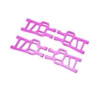HUSHUI Set di Bracci di Sospensione in Alluminio da 4 Pezzi Set di Aggiornamento Durevole per HSP Racing 94111 1/10 RC Car Prestazioni Fluide (Viola)