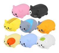 HUSHUI Set di Giocattoli Musicali da 8 Pezzi Divertenti Gatti e Cani in Silicone per Bambini e Adulti Che Imparano la Musica, Regalo Divertente (Gatto)