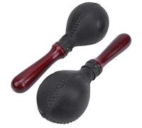 HUSHUI Set di Giocattoli per Martelli di Sabbia 2 Pezzi per la Prima Educazione dei Bambini attività Musicale Strumenti a Percussione Orff in Plastica 26,3 Cm (Nera)
