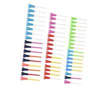 HUSHUI Set di Magliette da in Morbido Silicone da 50 Pezzi per Prestazioni Durevoli e Colorate sul Materiale Non Tossico Verde da 83 Mm