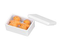 HUSHUI Set di Modelli di Biscotti per Casa delle Bambole 1:12 con Biscotti in Miniatura per la Decorazione della Stanza, Realizzati in Lega e Resina, 3 Pezzi, Ideali per i Bambini (Bianco)