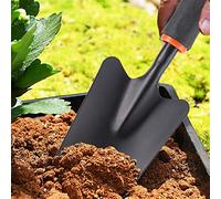 HUSHUI Set di Strumenti per Rastrello da Pala da Giardino 4 Pezzi Addensato e Resistente per Accessori da Giardinaggio Domestico con Comode Maniglie
